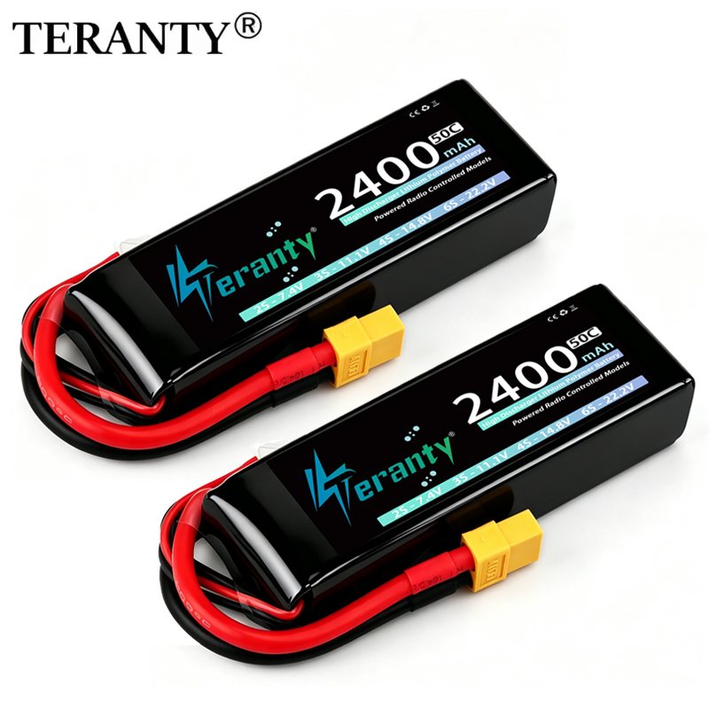 Rc Hobby Models - Batterie Lipo TERANTY 3S 2200/2400/2600mAh 11.1V