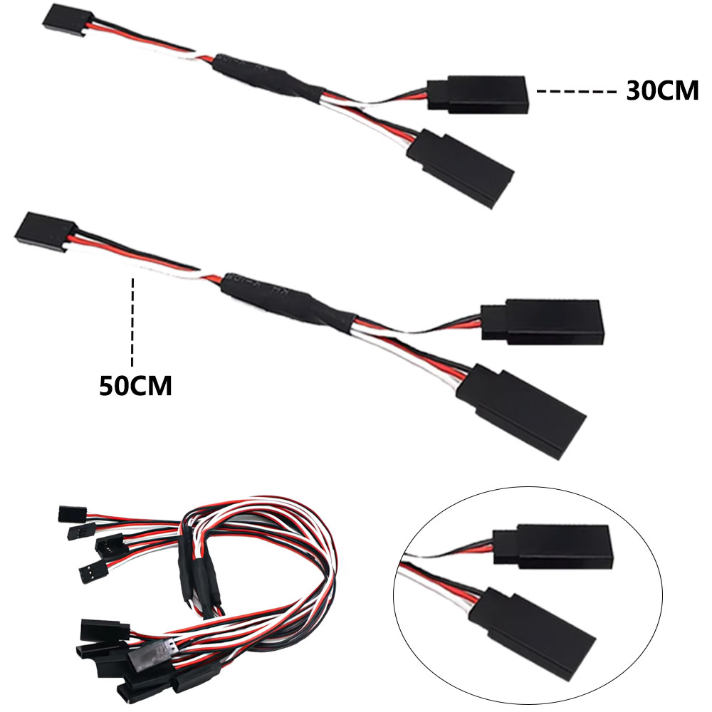 Rc Hobby Wire - Câble d'extension RC Servo Y, 300mm,