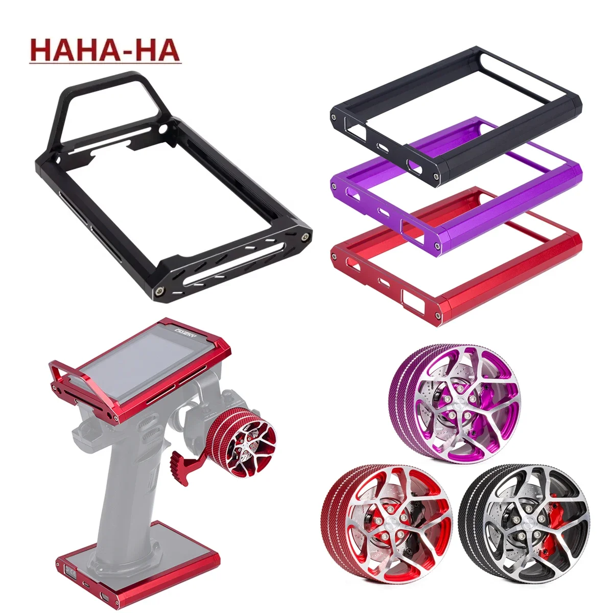 Hobby Zone Rc - Cadre de protection d'émetteur en aluminium