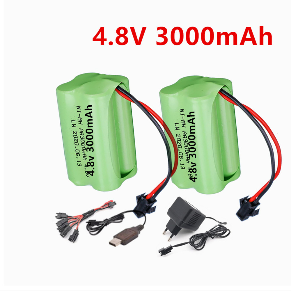 Rc Hobby Models - Batterie rechargeable 4,8 V 3000 mAh