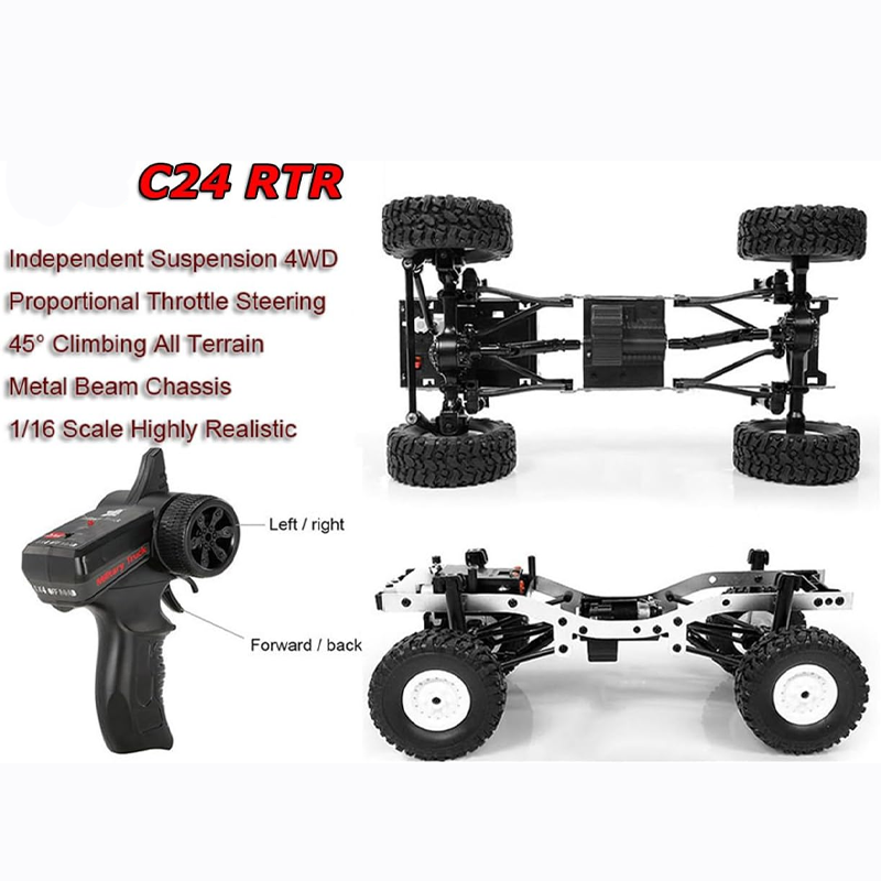 WPL C24-1 1:16 2,4 GHz 4x4, ca - Rc Roc Hobby avis et prix