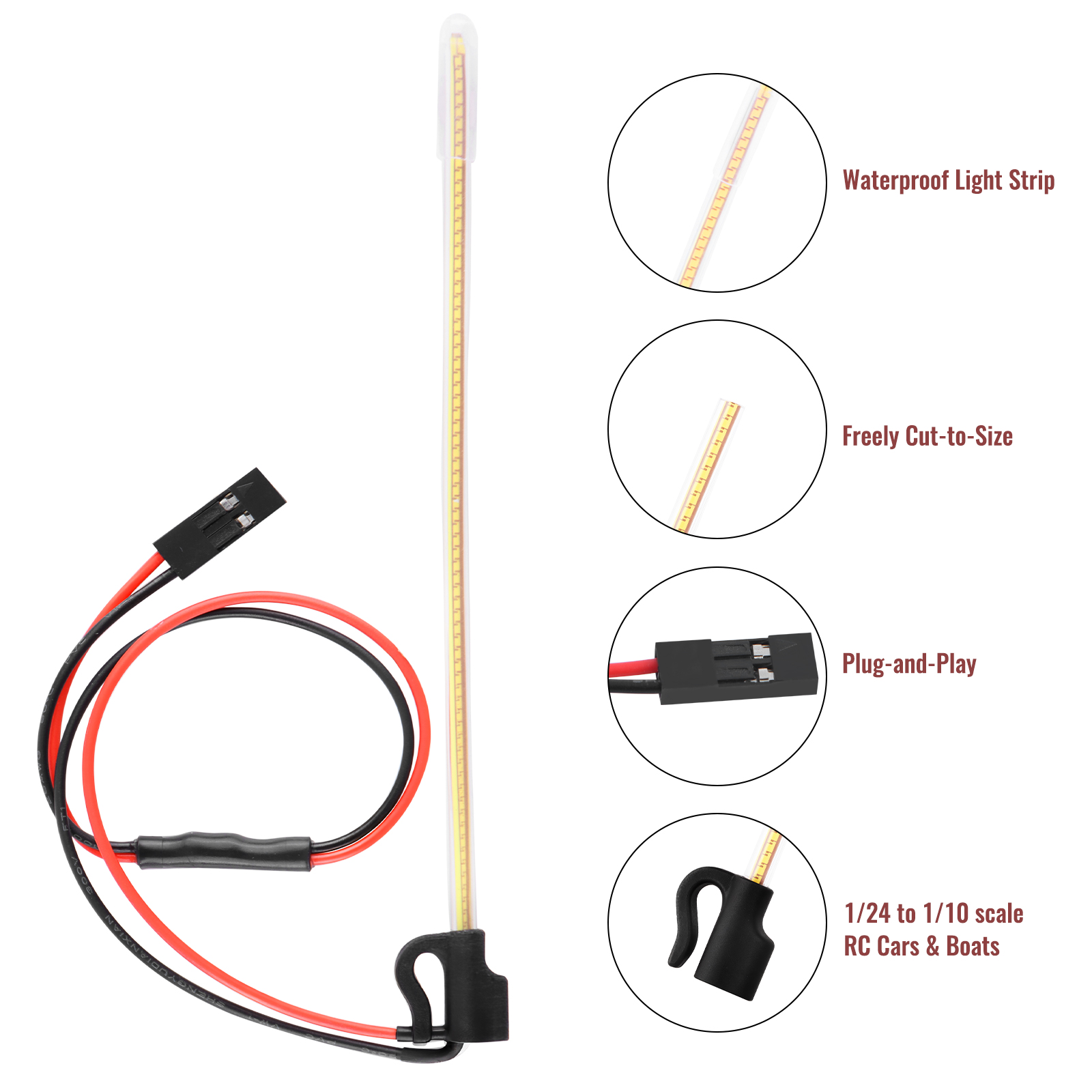 ModRax 2PCS LED RC Antenna Lig - Rc Hobby Wire avis et prix