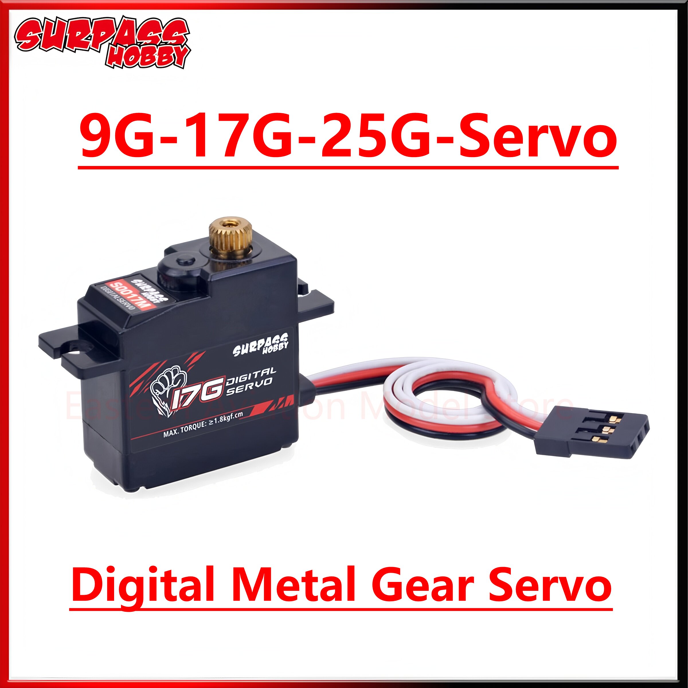 Surpass Hobby S009M 9G S0017M  - Rc Hobby Models avis et prix